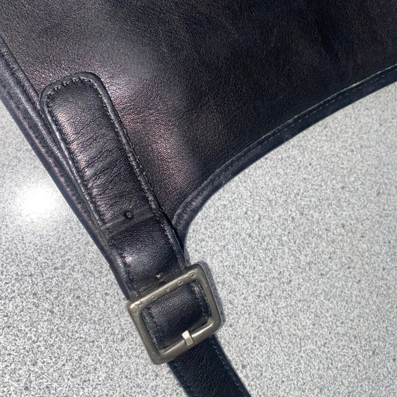 CC1-Coach Vintage Small Hippie Flap Leather Shoulder/Crossbody Bag GUC - Picture 14 of 15